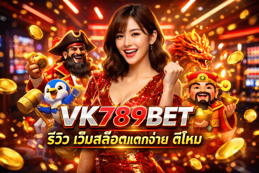 VK789BET รีวิว เว็บสล็อตแตกง่าย ดีไหม