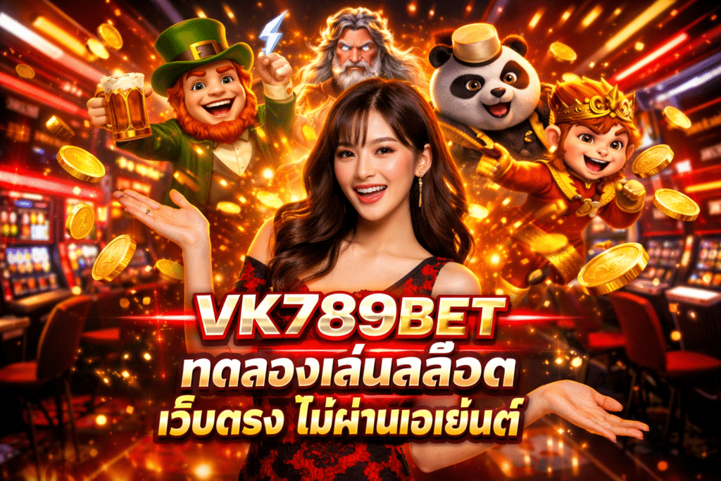 VK789BET ทดลองเล่นสล็อต เว็บตรง ไม่ผ่านเอเย่นต์